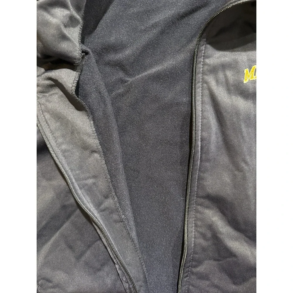 VTG Steve & Barrys Mens Size XL Blue University of Michigan Track Jacket